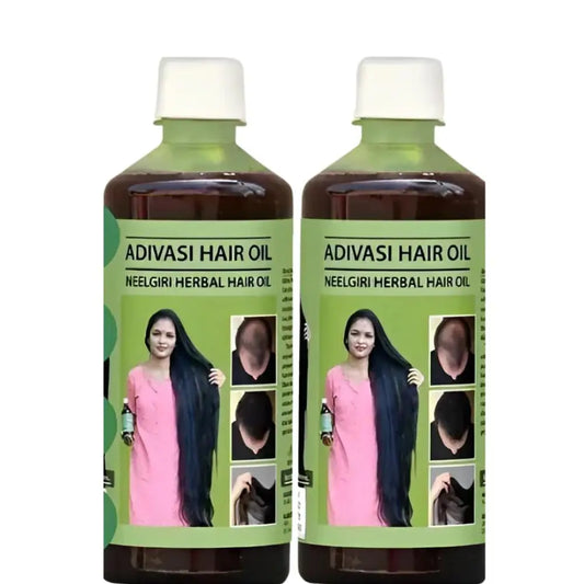 Original Adivasi Neelgiri Herbal Hair Oil 100ml (Pack of 2) Hair Oil