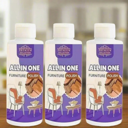 Polish Furniture Cleaner Shiner Floor Coating Paint Wood 100ML (Pack of 3)
