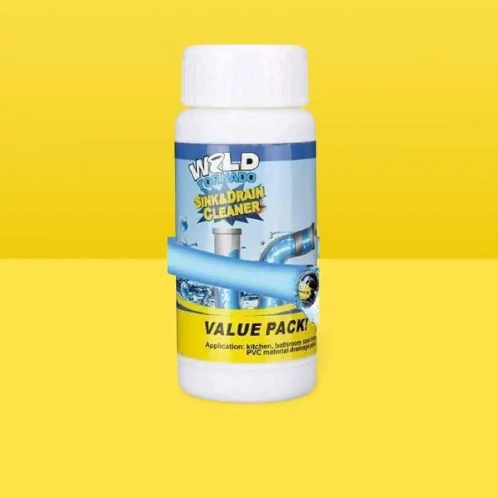 Powerful Drain Clog Cleaner Powder | Safe & Effective Sink Toilet & Pipe Blockage Remover