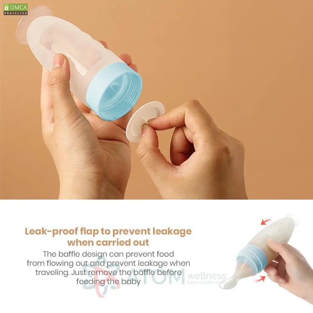 Premium Baby Food Squeeze Feeder Spoon