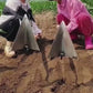 2-in-1 Triangle Weeder & Soil Loosener | Heavy-Duty Metal Gardening Tool for Digging & Cultivation