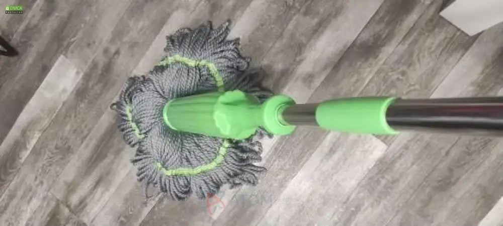 Self-Twisting Water Rotating Mop – Microfiber Cleaning Mop with 360° Rotation