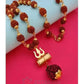 Shiv Trishul Penfant with Rudraksha Chain