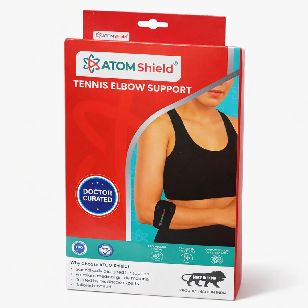 Premium Tennis Elbow Support Band for Men & Women | Adjustable Compression Brace for Sports, Gym, Badminton & Weightlifting