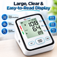 ATOM Wellness BPM 05 Fully Automatic Digital Blood Pressure Monitor | Upper Arm BP Machine with 32-Bit Gold Intelligent Chip, Large Display, Heartbeat Monitoring, 99 Memory, WHO Indicator, Dual Power Mode & 1-Year Warranty