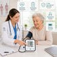 ATOM Wellness BPM 05 Fully Automatic Digital Blood Pressure Monitor | Upper Arm BP Machine with 32-Bit Gold Intelligent Chip, Large Display, Heartbeat Monitoring, 99 Memory, WHO Indicator, Dual Power Mode & 1-Year Warranty