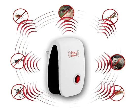Ultrasonic Eco Friendly Non Smoke Chemical Free Pest Repeller For Mosquito Cockroaches Safe