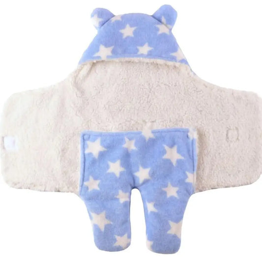 Wearable Blanket And Star Wrapper Durable Cotton For Baby Boys Girls