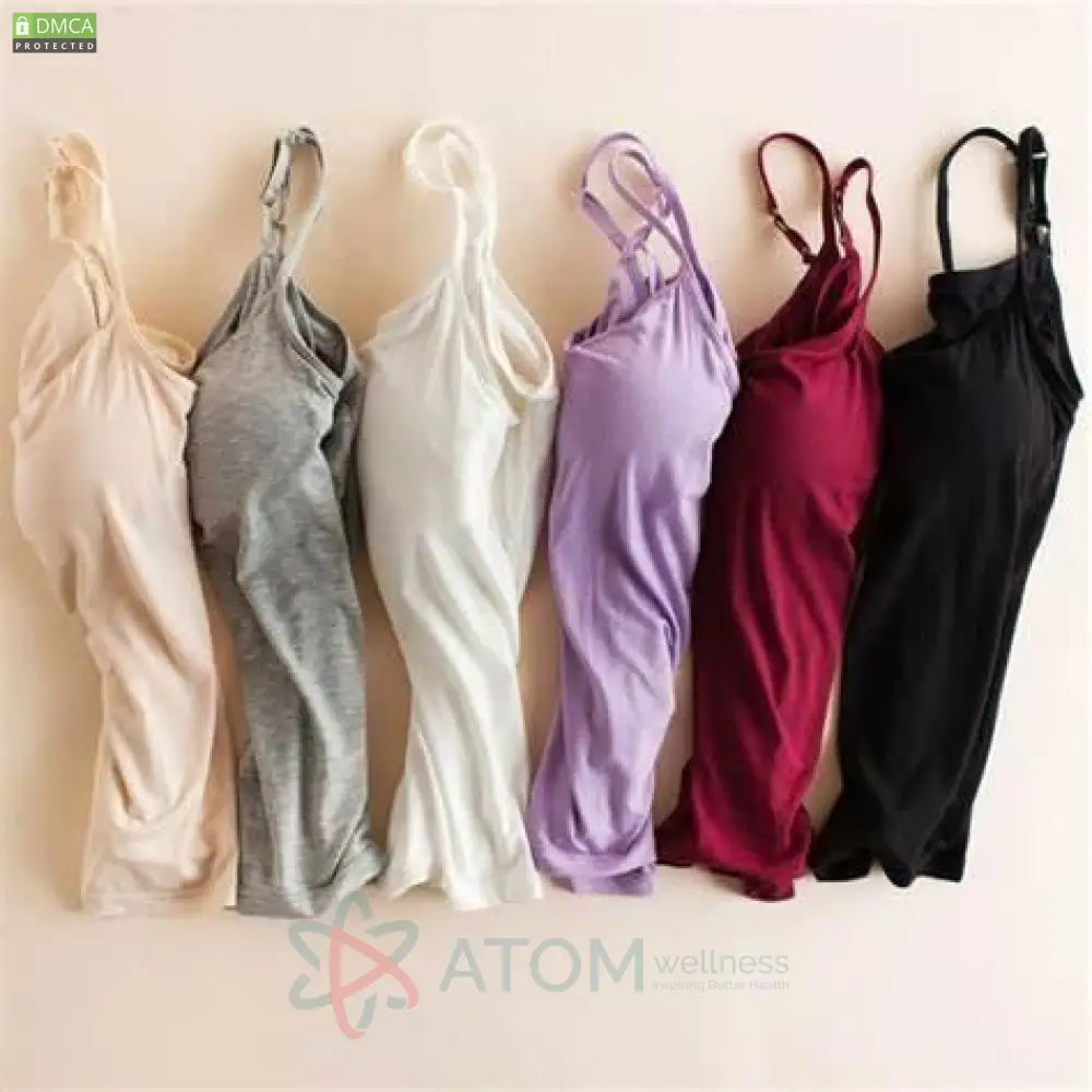 Women’s Loose Cami with Built-in Tank Top (Pack of 2)