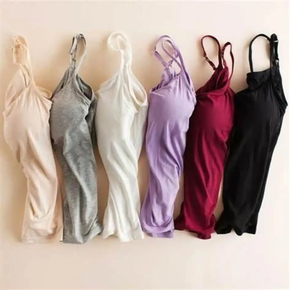 Women’s Loose Cami with Built-in Tank Top (Pack of 2)