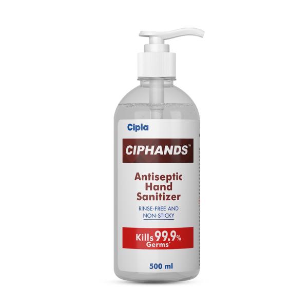 Cipla Ciphands Antiseptic Hand Sanitizer