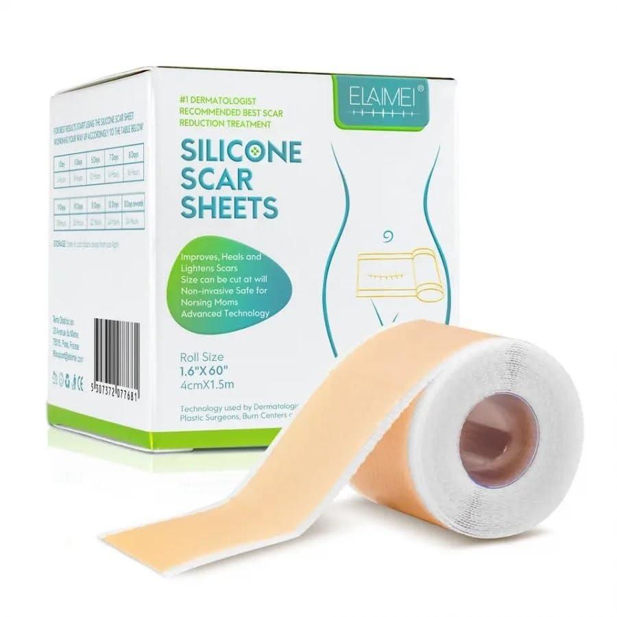 Scar Removal Transparent Silicone Gel Tape to use after Surgery